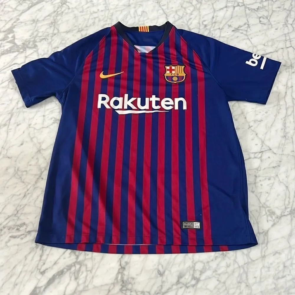FC Barcelona 2018/19 home football jersey• Men’s L